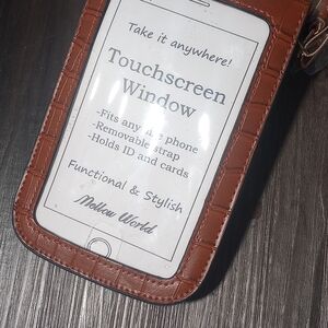 Mellow World Crossbody Bag - Vegan Leather Caramel Color